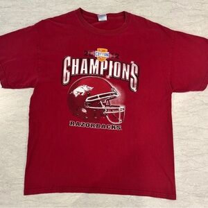 Razorbacks Champions Red T-Shirt